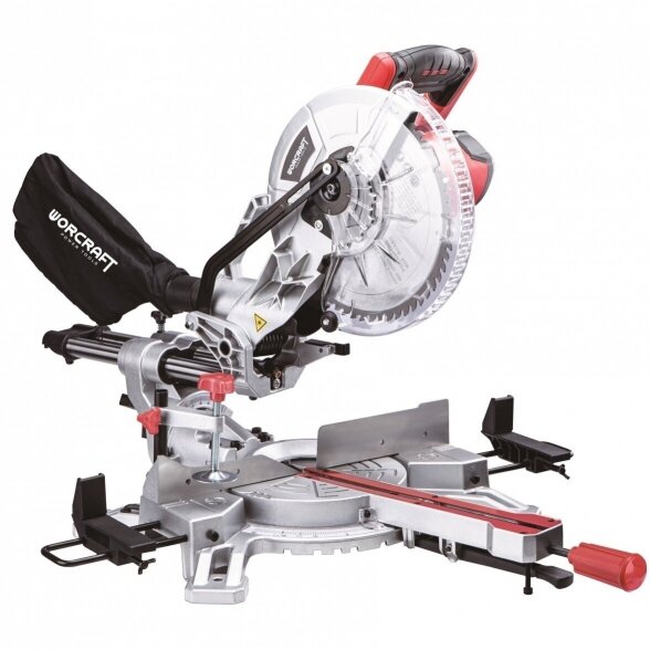 WORCRAFT SKERSINIO PJOVIMO STAKLĖS 255MM 2000W