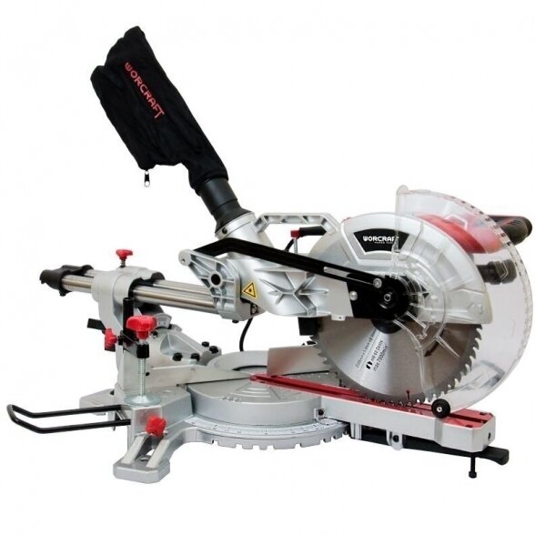 WORCRAFT SKERSINIO PJOVIMO STAKLĖS 255MM 2000W 3