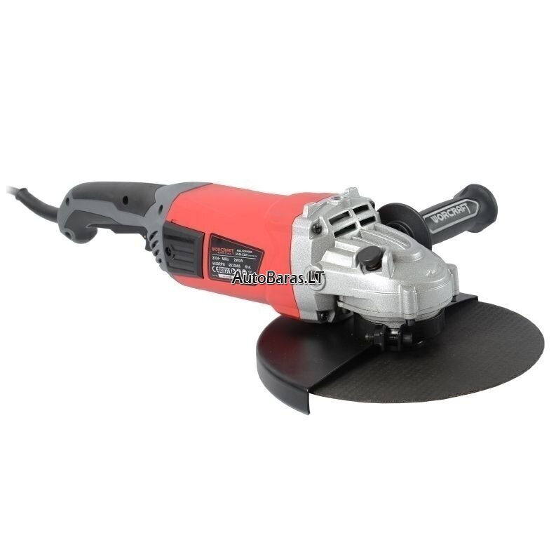WORCRAFT ŠLIFUOKLIS KAMPINIS 230MM 2400W 1