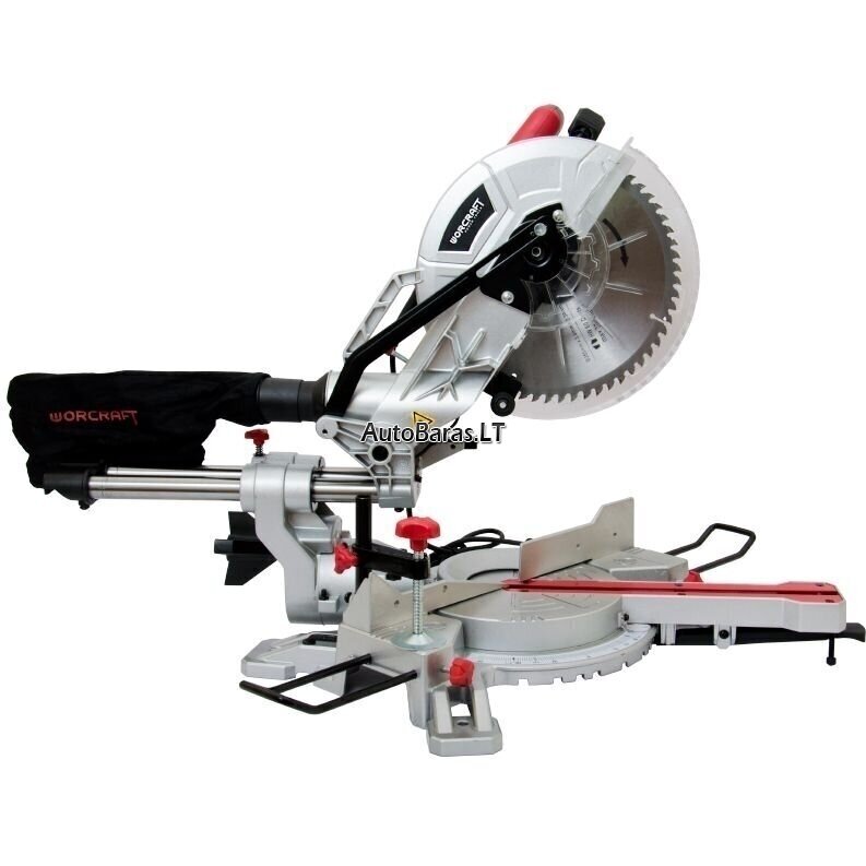 WORCRAFT SKERSINIO PJOVIMO STAKLĖS 255MM 2000W 2