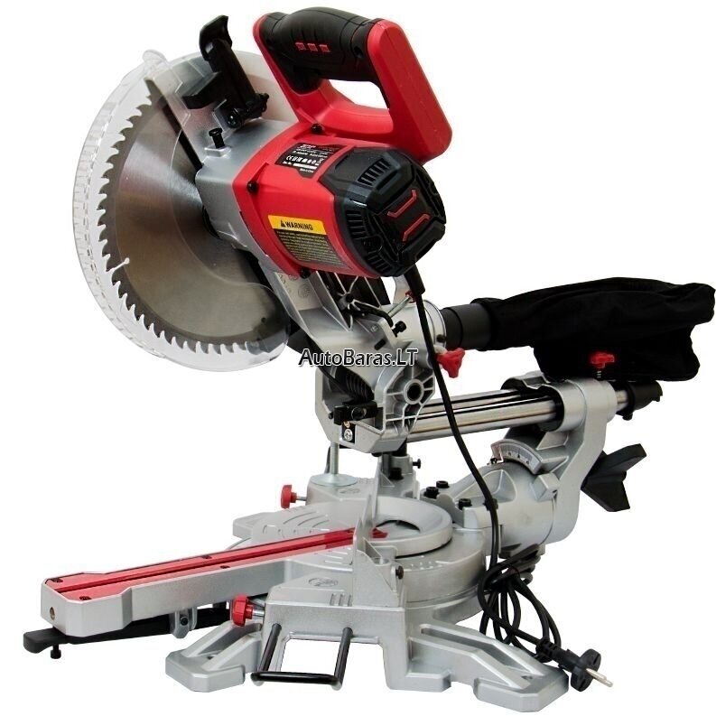 WORCRAFT SKERSINIO PJOVIMO STAKLĖS 255MM 2000W 4
