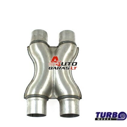 X-PIPE nerūdijančio plieno 51mm 4