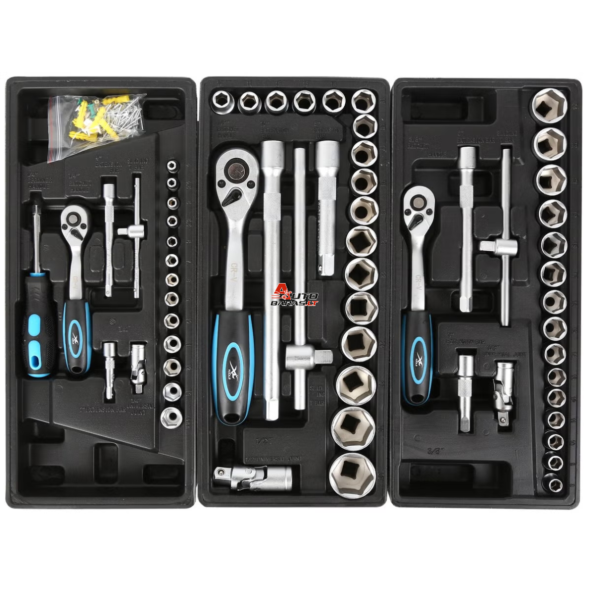 XL TOOLS ĮRANKIŲ SPINTELĖ SU ĮRANKIAIS 228vnt 2