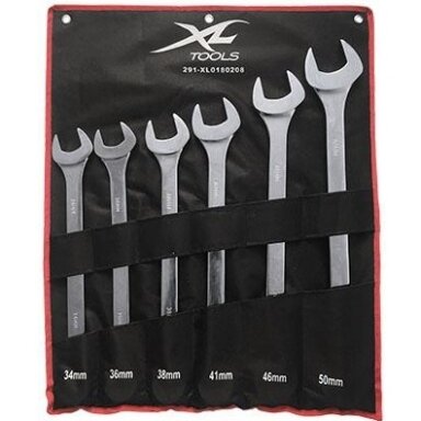 XL RAKTŲ RINKINYS RAGAI-KILPA 34-50MM 6 VNT XL RAKTŲ RINKINYS RAGAI-KILPA 34-50MM 6 VNT