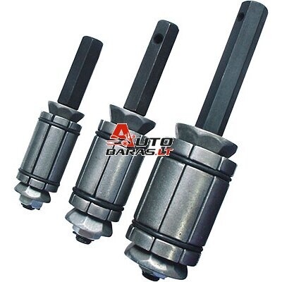 XL TOOLS Išmetimo sistemos vamzdžio plėstuvų rinkinys 3vnt. 29-89mm