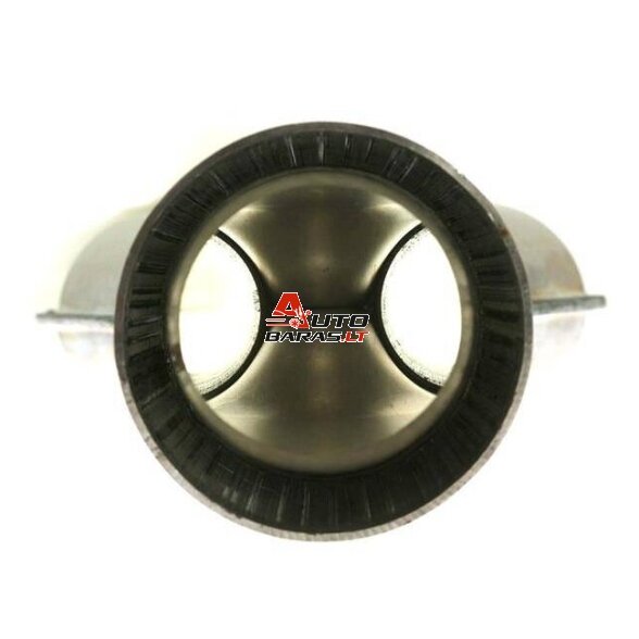 Y-PIPE 1x IN 63mm ir 2x OUT 51mm nerūdijančio plieno 2
