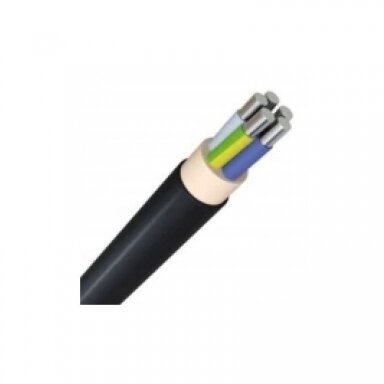 YAKXS 5x10 kabelis (aliuminis, XLPE, 1m., 0.6/1kV) YAKXS 5x10 kabelis (aliuminis, XLPE, 1m., 0.6/1kV)