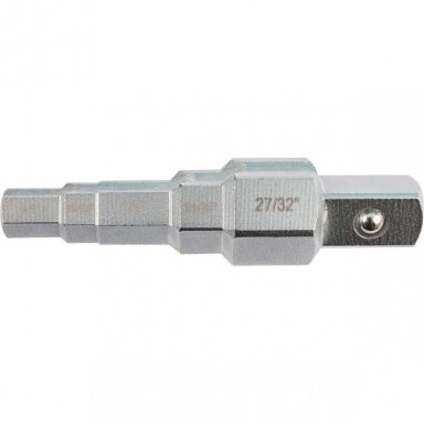 YATO RAKTAS PAKOPINIS TERKŠLEI SU KIAURYME 1/2" (3/8", 29/68", 1/2", 21/32", 27/32")