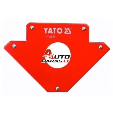 YATO SUVIRINIMO KAMPAS MAGNETINIS 122X190X25MM