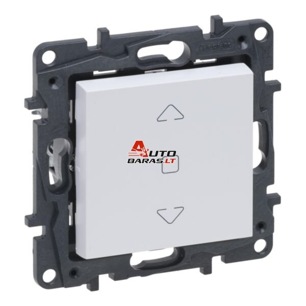 Žaliuzių mygtukas Legrand Niloe Step 863143 (baltas)