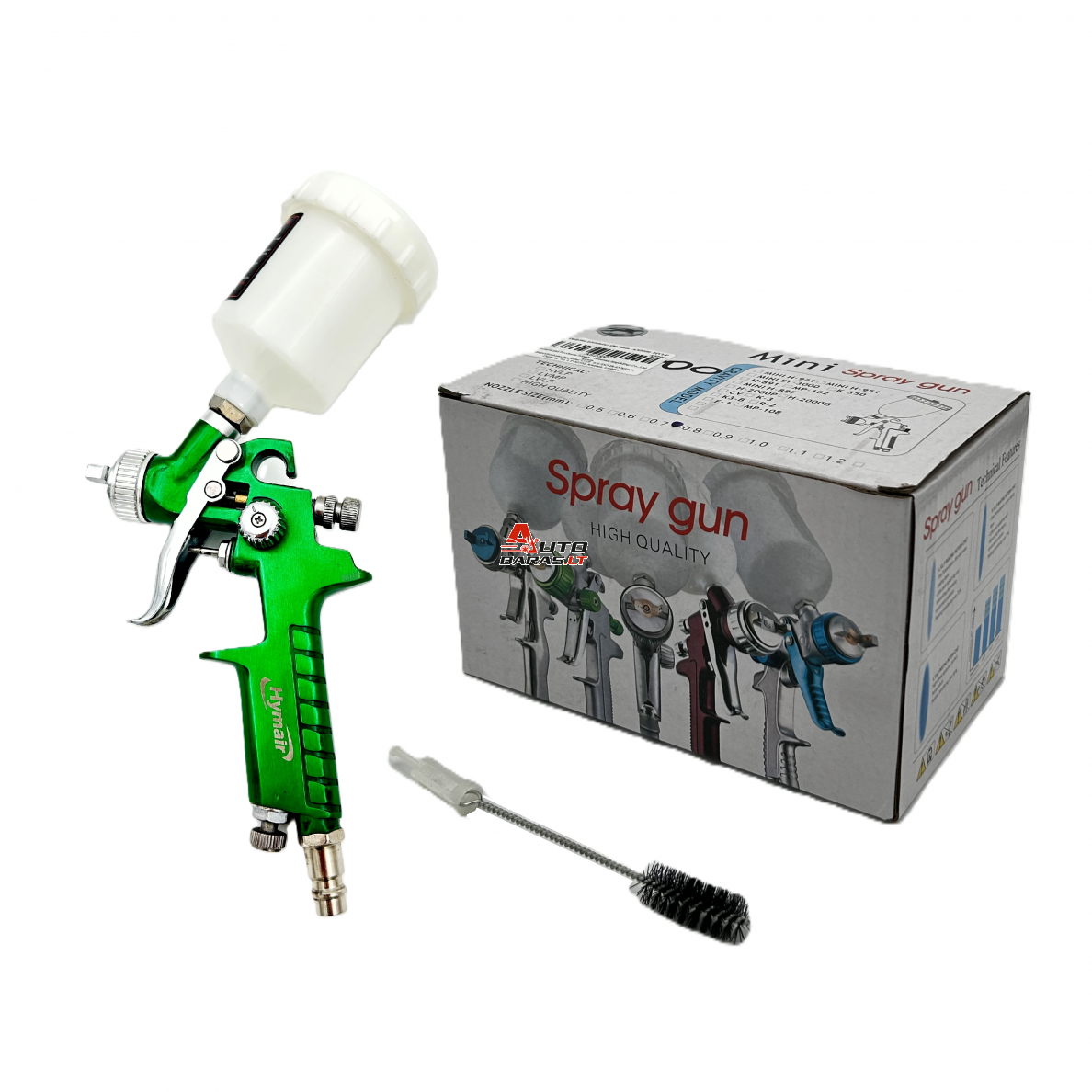 Žemo slėgio pulverizatorius Ø0.8mm (HVLP) MINI 2