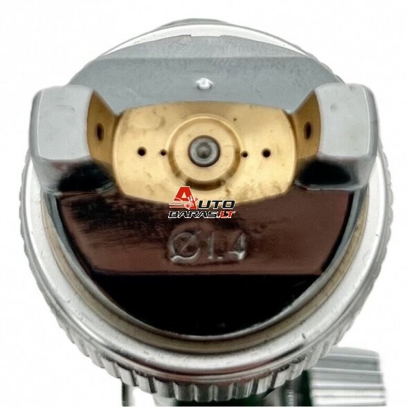 Žemo slėgio pulverizatorius Ø1.4mm su slėgio reguliatoriumi (HVLP) 3