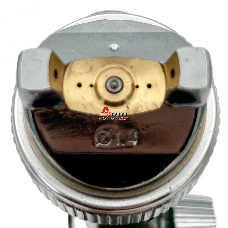 Žemo slėgio pulverizatorius Ø1.4mm su slėgio reguliatoriumi (HVLP) 3