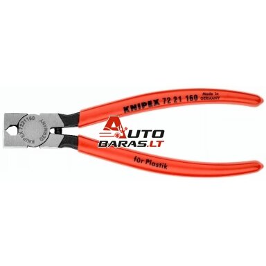 Žnyplės plastikui 160mm KNIPEX Žnyplės plastikui 160mm KNIPEX